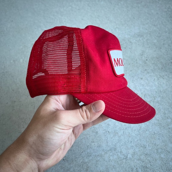 Red Trucker Hat - Picture 2 of 5